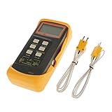 IPOTCH ２個入り　液晶デジタル　温度計　 2 K-Type 　2チャンネル　熱電対センサプローブ　セット