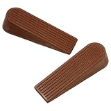 ブラウンウェッジドアStops 4 Inchパックof 2 10 Pack S846-240-10pk