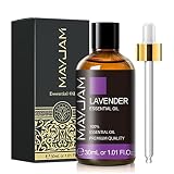 MAYJAM エッセンシャルオイル ラベンダー 30ml アロマオイル 精油 天然100% マッサージオイル アロマ ディフューザー／加湿器用 芳香用 プレゼント