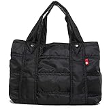 （ララゲン）lalagen　トートバッグ レディース 軽量 軽い 大容量 A4 a4 巾着付き Mサイズ 旅行バッグ ジムバッグ ナイロン ナイロンバッグ ママバッグ