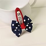 LexBlue（TM）1ワンピース新しいスタイルの女の赤ちゃんかわいいボウヘアアクセサリー子供のヘアクリップ幼児ヘアグリップ夏スタイルドット