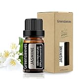 GREENSLEEVES ジャスミン エッセンシャルオイル 100％ ピュア精油 ナチュラル ディフューザー用 マッサージ用 アロマ テラピー 10ml