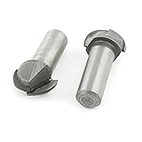 uxcell ルータビット　大工　丸シャンクコアボックス　12.7mm x 22.2mm