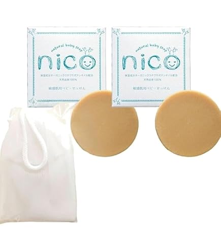 Amazon.co.jp: nico石鹸（2個セット）nico石鹸 泡 無添加 ボディソープ