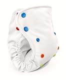 BabyKicks Basic Cloth Diaper Snap Closure, White by BabyKicks [並行輸入品]