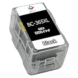 BC-365XL詰め替えインクカートリッジ キャノン対応プリンターインクカートリッジBC-365/366シリーズink BC-365XL(ブラック黒Black 大容量)単品 対応機種:PIXUS TS3530 増量タイプ 奈良インク
