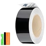 2インチ x 25フィート グロスブラック 3M 2080 ビニールラップキット ブラックアウトクローム用 ウィンドウトリム ドアトリム ツールキット付き