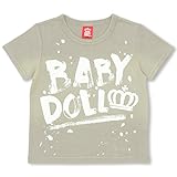 ベビードール ペイントロゴTシャツ 子供服 120cm グレー