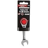Powerbuilt 640640 Stubby Metric Ratcheting Wrench, 13mm by Powerbuilt