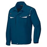 秋冬物 AITOZ アイトス  長袖ブルゾンAZ-6550  088フォレストネイビー×シルバーグレー S