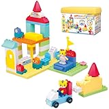 バンダイ(BANDAI) しまじろう アクションブロックシリーズ しまじろうのおうちブロックBOX 対象年齢 3才以上