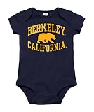 UC Berkeley Reverse Arch Infant romper-navy