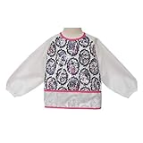 ニニータ 長袖エプロン 122森の学校柄