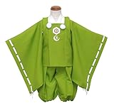 赤ちゃんの着物 JAPAN STYLEブランド 1歳男の子着物 「抹茶色、牛若丸風」JSK-B01