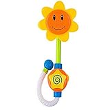 シャワーヘッド　子供のおもちゃ　ヒマワリ　ベビー　おもちゃ　知育玩具　風呂　子供　シャワー (イェロー)