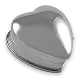 スターリングシルバのハートの小さいピルケース