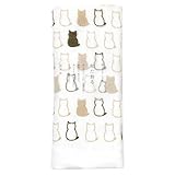 濱文様　和たおるフェイス　ねこ