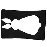 suiezキッズ毛布ニット赤ちゃんキュートBlanket Wrapおくるみ新生児ソフト暖かい幼児ブランケットwith Rabbit Ears & Tails 70 105 cm ブラック YYX(SN