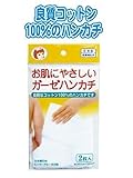 お肌にやさしいガーゼハンカチ(2枚入) 【まとめ買い12個セット】 41-131