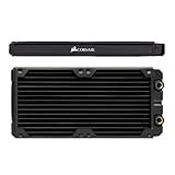 Corsair Hydro Xシリーズ XR5 280mm 水冷ラジエーター、ブラック。