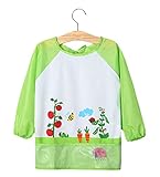 防水かわいい漫画授乳よだれかけ唾エプロン、0-3 歳 (牛)