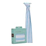 ADEN + ANAIS エイデンアンドアネイ スワドリングラップ フルーロブルー 8908 おくるみ 赤ちゃん コットン [並行輸入品]