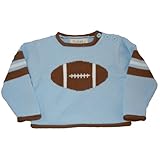 HandニットFootballセーター カラー: ブルー