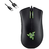 レイザー】Razer DEATHADDER ESSENTIAL 有線ゲーミングマウス 6,400 DPI ５ボタン 高耐久 (Black) [並行輸入品]