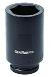GearWrench 84882 3/4' Drive 6 Point Deep Impact Socket 1-15/16' [並行輸入品]
