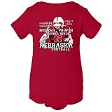Nebraska Cornhuskers Football Traditions Infant Onesie レッド