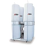 Kufo Seco UFO-104D 10HP 3phase 220/440V (Prewired 220V) 6450 CFM Bag Dust Collector [並行輸入品]