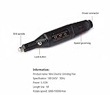 ROOH-Professional Hand Drill Mini Drill Electric Drill Carving Polishing Grinding Drilling DIY Tool 