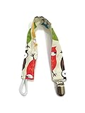 Rush Dance Universal Baby/ Toddler Paci Pacifier Holder with Clip (One Size, Colorful Owls) by Rush 