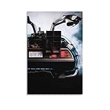 バックトゥザフューチャー 映画 ポスター プリント キャンバス 絵画 壁アート モダン ホーム装飾 ぶら下がる ポスター 画像 壁の絵 版画 ギフト08x12inch(20x30cm)