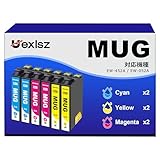 MUG-4CL インク マグカップ (EPSON)用 マグカップ インク エプソン 対応 MUG カラー 3色セット*2（合計6本） Eps