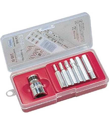 楽天市場】エイト テーパーヘッド 六角棒レンチセット 強化ニッケル