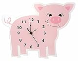 Trend Lab Baby Barnyard Wall Clock, Piglet by Trend Lab [並行輸入品]