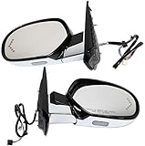 Kool Vue ミラー2個セット 2007-2014 キャデラック エスカレード 2007-2014 エスカレード ESV & 2007-2013 エスカレード EXT ドライバーと助手席側に対応