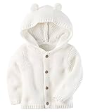 カーターズ Carter's カーディガン Hooded Cardigan NB (50-55cm) [並行輸入品]