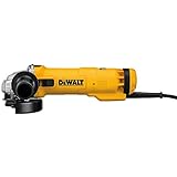 DEWALT DWE4224 Small Angle Slide Switch Grinder with Brake, 4.5 by DEWALT