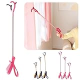 楽らくハンド ［インタージェット］ ロング ピンク マジックハンド リーチャーインタージェット片麻痺