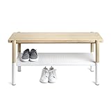 umbra PROMENADE BENCH(プロムナード ベンチ) ホワイト/ナチュラル 2320800668