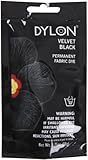 (50ml, Velvet Black) - Dylon Permanent Fabric Dye 50ml