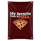 私の好きな色はピザホームビジネスオフィスSign 22" x 33" MINI.BANNER.Z000687_8