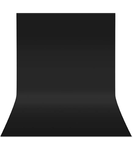Amazon | サンテック マルチ背景布01 ブラック/ホワイト | サンテック