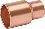 Mueller Industries w01073銅削減カップリング2 " x 1 – 1 / 2 " ID X 2 – 1 / 8 " x 1 – 5 / 8 " OD、Less停止