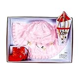 お宮参り 女の子お宮参り用フードセット/ピンク