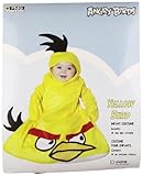 Angry Birds Yellow Bird Bunting Infant Costume 怒っている鳥黄色い鳥ホオジロ幼児コスチューム サイズ：Infant (0-9 Months)