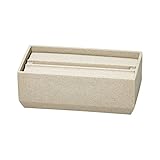 イデアコ ペーパータオルボックス トレル140 サンドホワイト マット