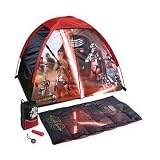 Disney Star Wars New Edition 5pc Sleep and Play Set with Tent, Sleeping Bag, Flashlight, Kompass and